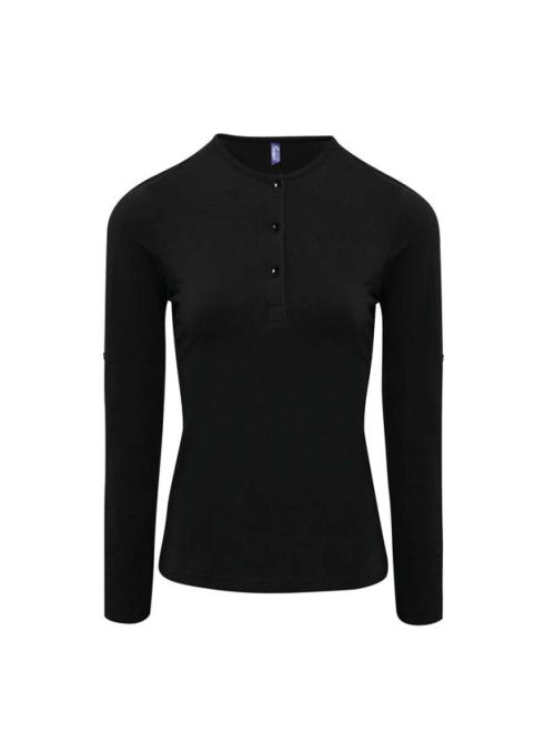 WOMEN'S LONG JOHN ROLL SLEEVE TEE