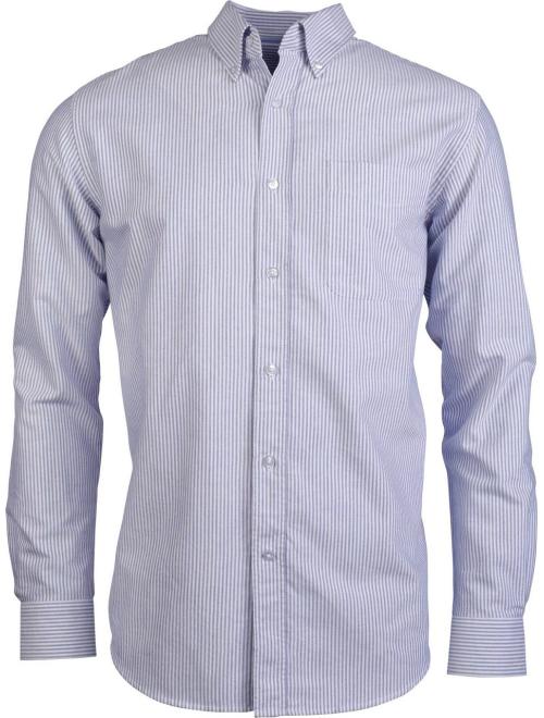 LONG-SLEEVED WASHED OXFORD COTTON SHIRT LONG-SLEEVED WASHED OXFORD COTTON SHIRT