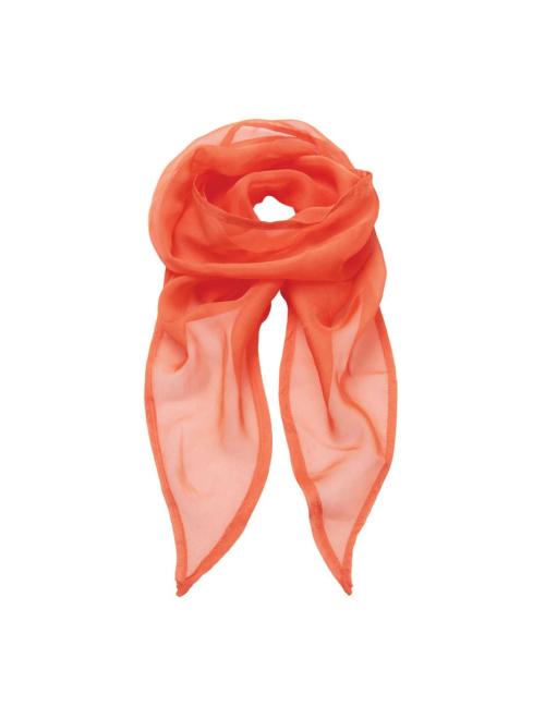 'COLOURS COLLECTION' PLAIN CHIFFON SCARF