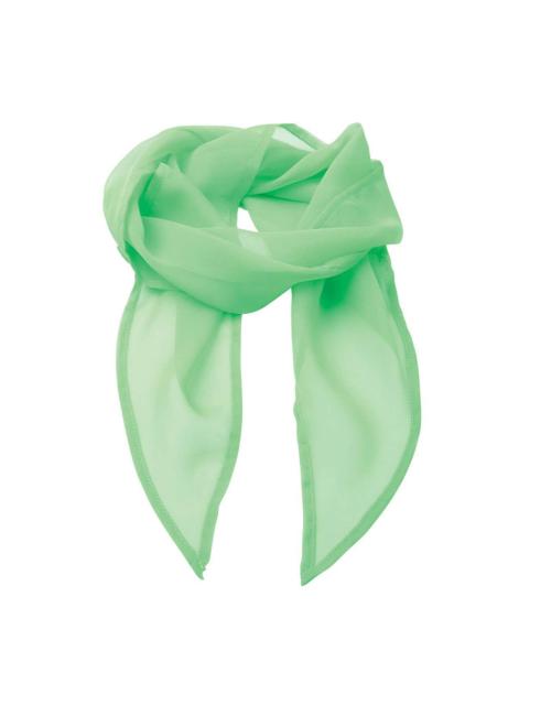 'COLOURS COLLECTION' PLAIN CHIFFON SCARF