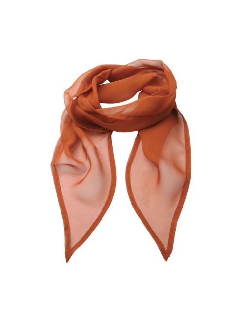 'COLOURS COLLECTION' PLAIN CHIFFON SCARF