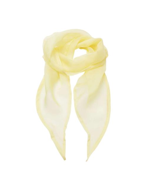 'COLOURS COLLECTION' PLAIN CHIFFON SCARF