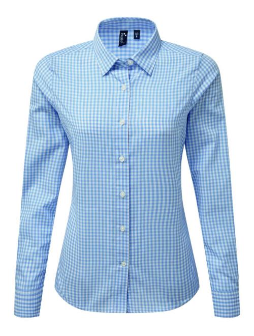 'MAXTON' CHECK - WOMEN'S LONG SLEEVE SHIRT