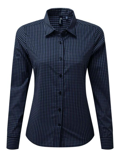 'MAXTON' CHECK - WOMEN'S LONG SLEEVE SHIRT