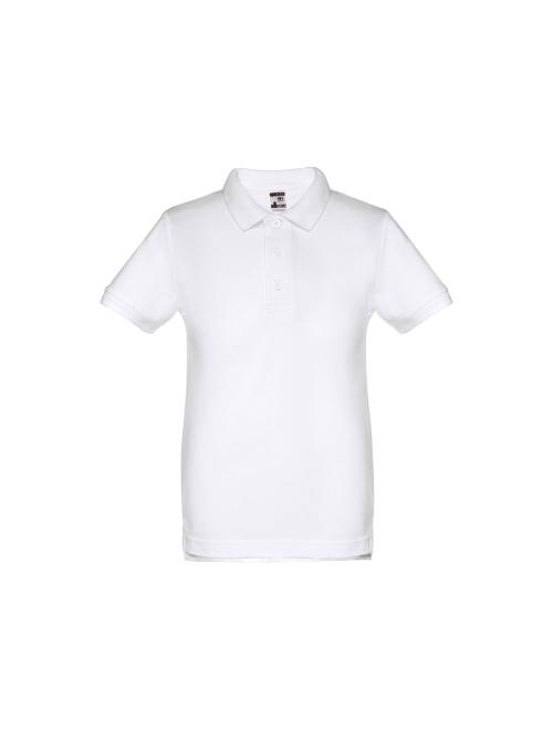 THC ADAM KIDS WH II. Rövid ujjú pólóing gyerekeknek (unisex). Fehér színű