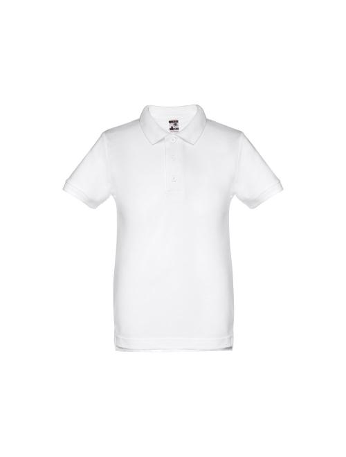 THC ADAM KIDS WH. Rövid ujjú pólóing gyerekeknek (unisex). Fehér színű