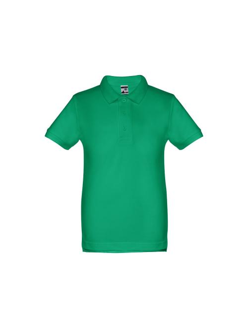 THC ADAM KIDS. Rövidujjú pamut pólóing gyermekeknek (uniszex)