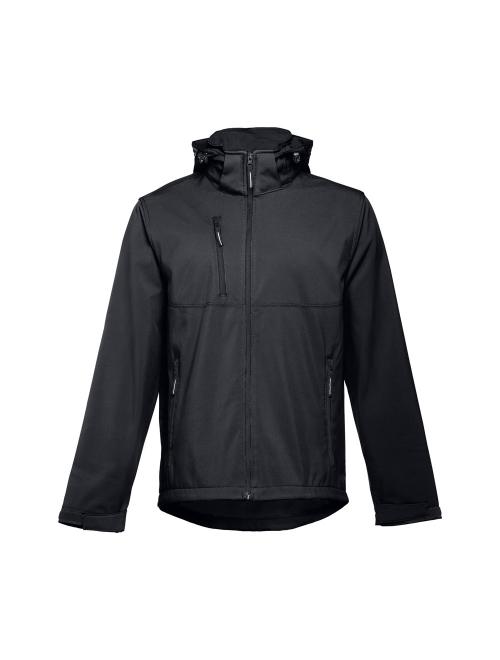 THC ZAGREB. Férfi softshell dzseki poliészterből és elasztánból