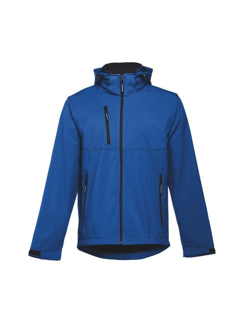 THC ZAGREB. Férfi softshell dzseki poliészterből és elasztánból