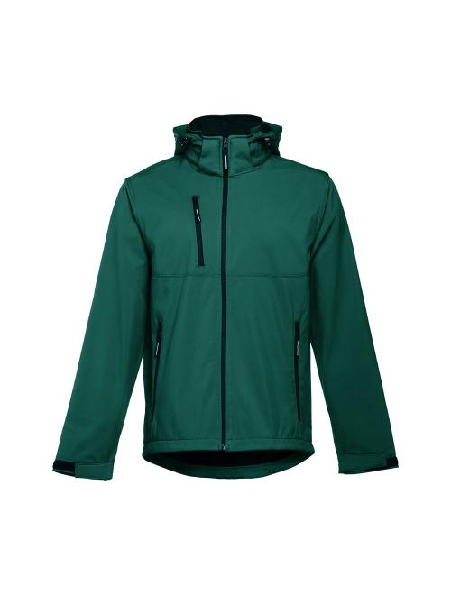 THC ZAGREB. Férfi softshell dzseki poliészterből és elasztánból