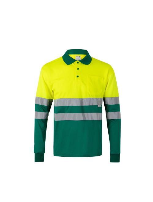VL VULCAN LARGE. Kétszínű, bird-eye pólóing (160g/m²) hosszú ujjal, poliészterből (100%) VL VULCAN LARGE. Kétszínű, bird-eye pólóing (160g/m²) hosszú ujjal, poliészterből (100%)