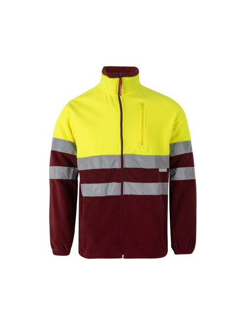 VL EROS LARGE. Kéttónusú gyapjú dzseki (280g/m²), poliészterből (100%)