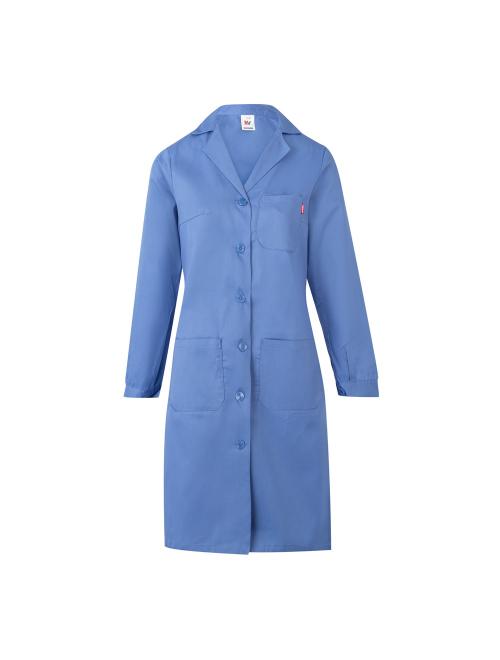 VL RAMA. Hosszú ujjú bordázott szövet konyhaköpeny (175g/m²), pamut twill (35%) és poliészter (65%) VL RAMA. Hosszú ujjú bordázott szövet konyhaköpeny (175g/m²), pamut twill (35%) és poliészter (65%)