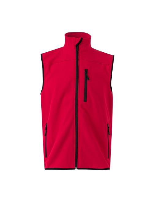 VL VARUNA. Soft shell mellény (280g/m²), polárbéléssel, poliészterből (94%) és elasztánból (6%)