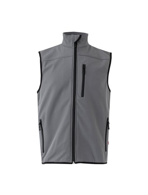 VL VARUNA. Soft shell mellény (280g/m²), polárbéléssel, poliészterből (94%) és elasztánból (6%)