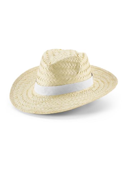EDWARD POLI. Természetes szalmakalap poliészter pánttal EDWARD POLI. Természetes szalmakalap poliészter pánttal
