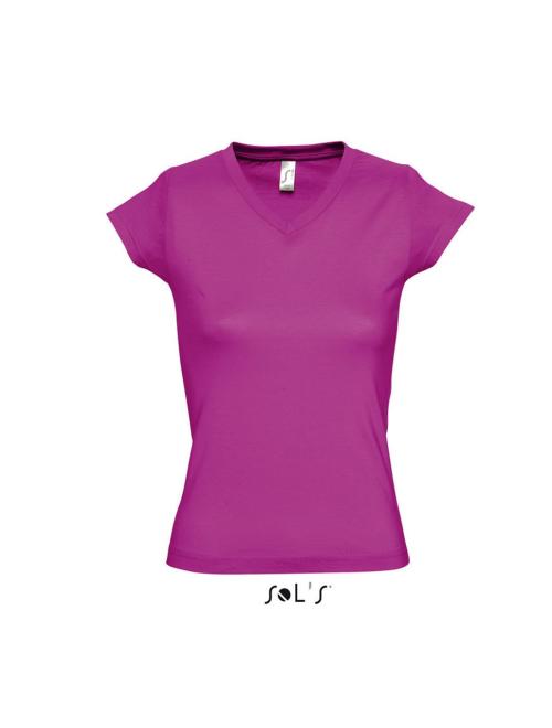 MOON WOMEN’S V-NECK T-SHIRT MOON WOMEN’S V-NECK T-SHIRT