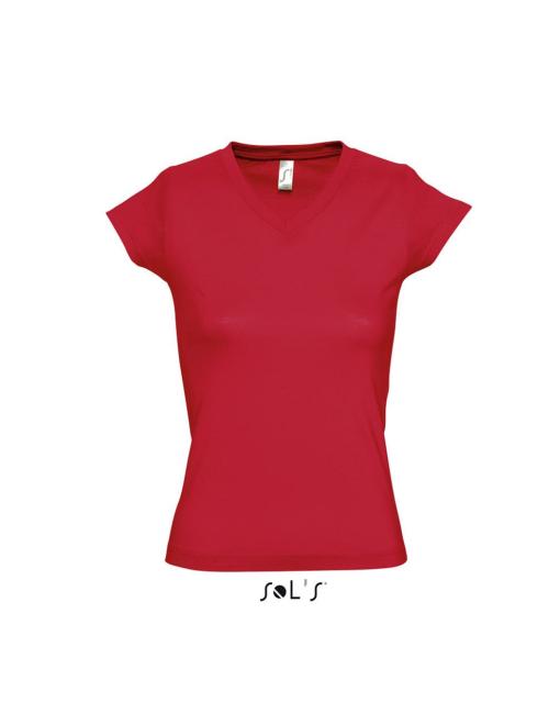 MOON WOMEN’S V-NECK T-SHIRT MOON WOMEN’S V-NECK T-SHIRT