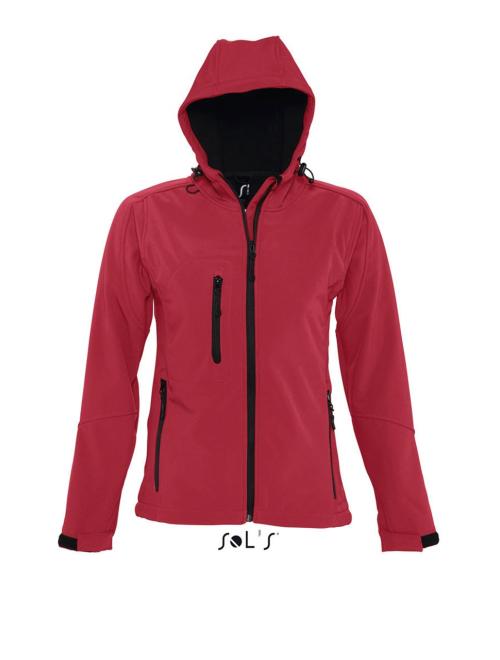 REPLAY WOMEN - HOODED SOFTSHELL REPLAY WOMEN - HOODED SOFTSHELL