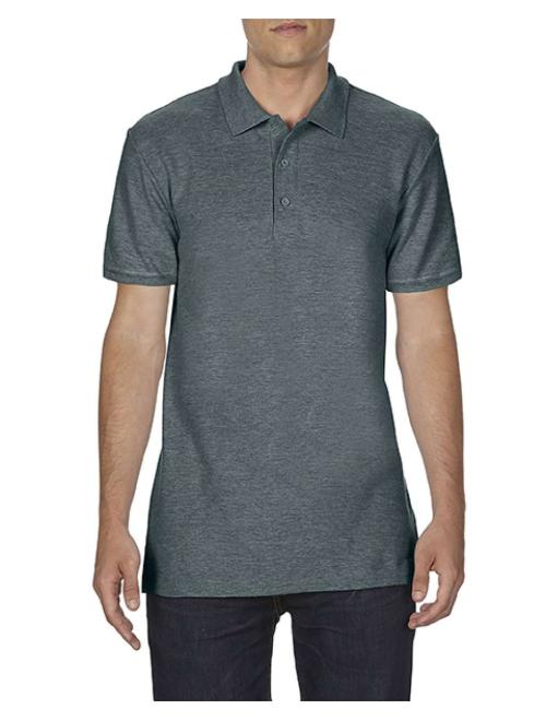 SOFTSTYLE® ADULT DOUBLE PIQUÉ POLO SOFTSTYLE® ADULT DOUBLE PIQUÉ POLO