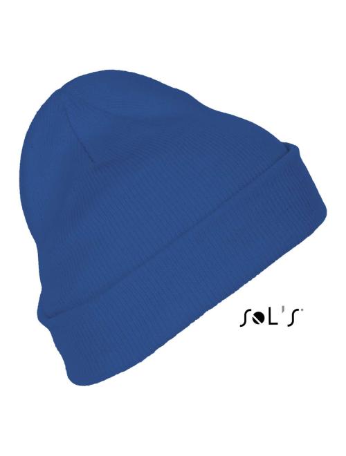 PITTSBURGH - SOLID-COLOUR BEANIE WITH CUFFED DESIGN
