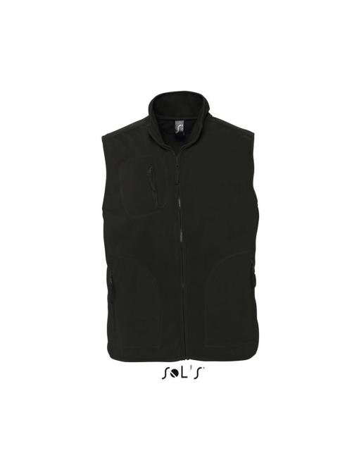 NORWAY - UNISEX SLEEVELESS FLEECE CARDIGAN NORWAY - UNISEX SLEEVELESS FLEECE CARDIGAN