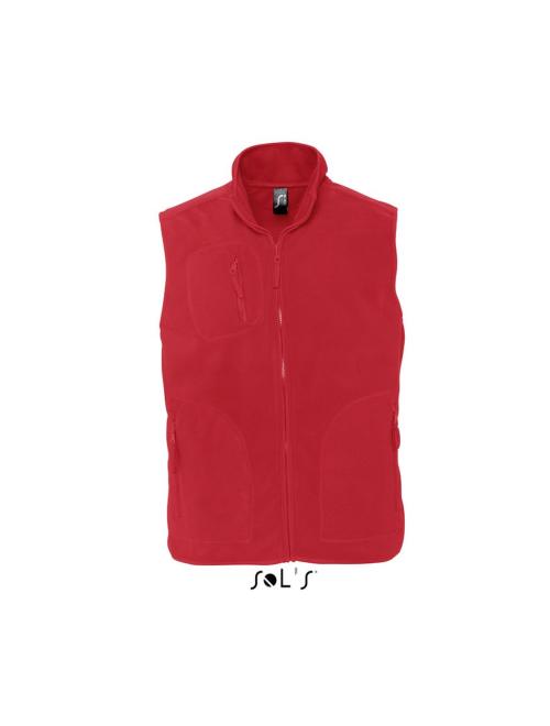NORWAY - UNISEX SLEEVELESS FLEECE CARDIGAN NORWAY - UNISEX SLEEVELESS FLEECE CARDIGAN