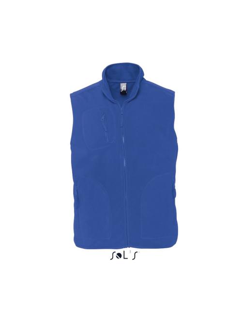 NORWAY - UNISEX SLEEVELESS FLEECE CARDIGAN NORWAY - UNISEX SLEEVELESS FLEECE CARDIGAN
