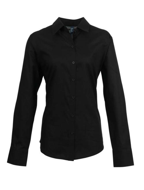 WOMEN'S LONG SLEEVE SIGNATURE OXFORD BLOUSE