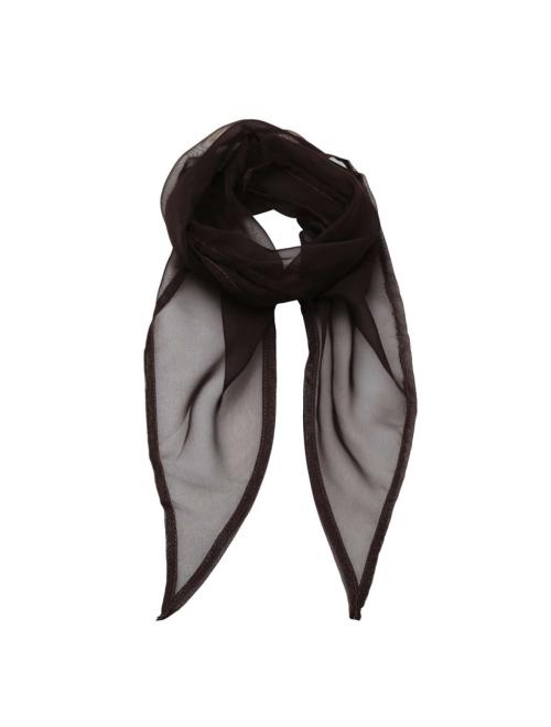 'COLOURS COLLECTION' PLAIN CHIFFON SCARF