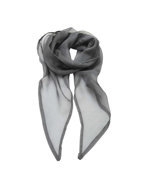 'COLOURS COLLECTION' PLAIN CHIFFON SCARF