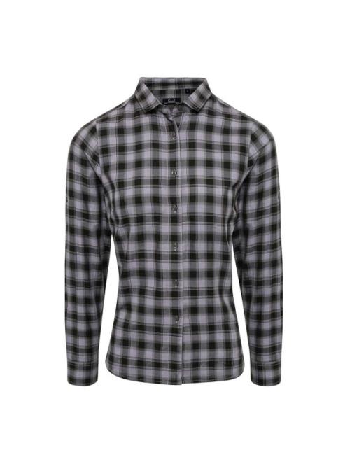 'MULLIGAN' CHECK - WOMEN'S LONG SLEEVE COTTON SHIRT 'MULLIGAN' CHECK - WOMEN'S LONG SLEEVE COTTON SHIRT