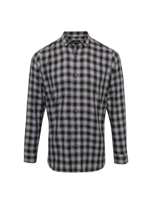 'MULLIGAN' CHECK - MEN'S LONG SLEEVE COTTON SHIRT 'MULLIGAN' CHECK - MEN'S LONG SLEEVE COTTON SHIRT