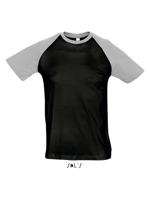 FUNKY MEN'S 2-COLOUR RAGLAN SLEEVES T-SHIRT FUNKY MEN'S 2-COLOUR RAGLAN SLEEVES T-SHIRT