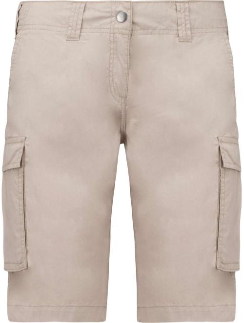 LADIES' LIGHTWEIGHT MULTIPOCKET BERMUDA SHORTS