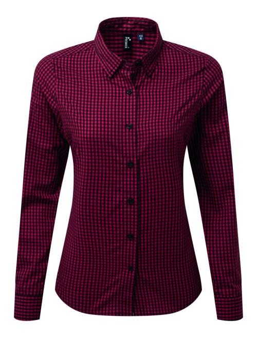 'MAXTON' CHECK - WOMEN'S LONG SLEEVE SHIRT
