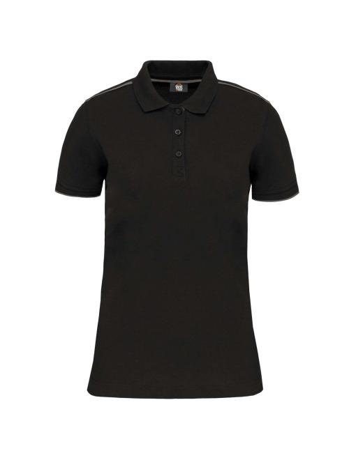 LADIES' SHORT-SLEEVED CONTRASTING DAYTODAY POLO SHIRT