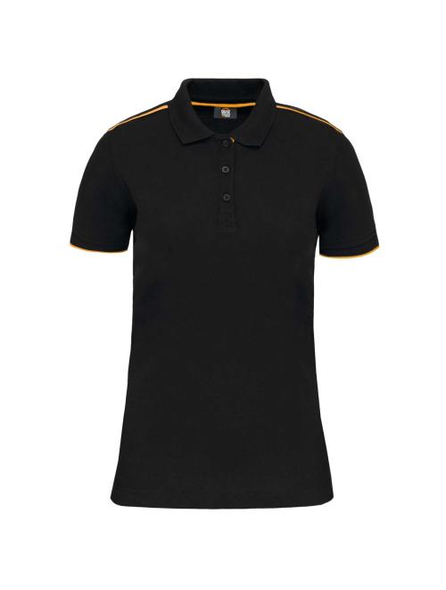 LADIES' SHORT-SLEEVED CONTRASTING DAYTODAY POLO SHIRT LADIES' SHORT-SLEEVED CONTRASTING DAYTODAY POLO SHIRT