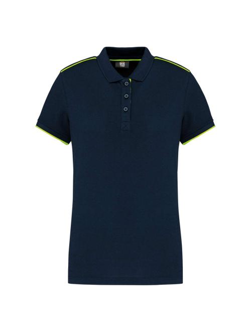 LADIES' SHORT-SLEEVED CONTRASTING DAYTODAY POLO SHIRT LADIES' SHORT-SLEEVED CONTRASTING DAYTODAY POLO SHIRT