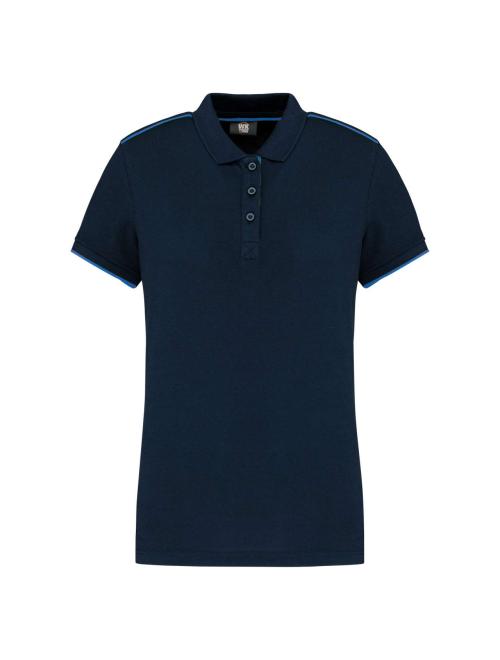 LADIES' SHORT-SLEEVED CONTRASTING DAYTODAY POLO SHIRT LADIES' SHORT-SLEEVED CONTRASTING DAYTODAY POLO SHIRT