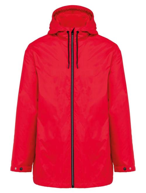 UNISEX HOODED JACKET WITH MICRO-POLARFLEECE LINING