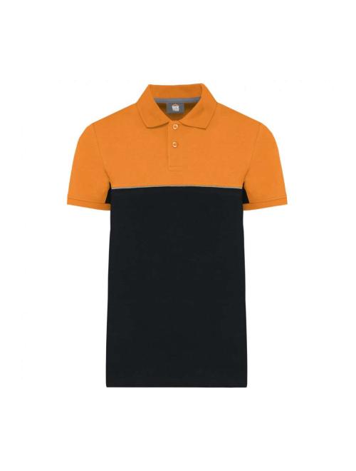 UNISEX ECO-FRIENDLY TWO-TONE SHORT SLEEVE POLO SHIRT UNISEX ECO-FRIENDLY TWO-TONE SHORT SLEEVE POLO SHIRT