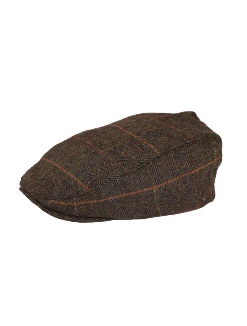 ACRE TWEED-EFFECT FLATCAP