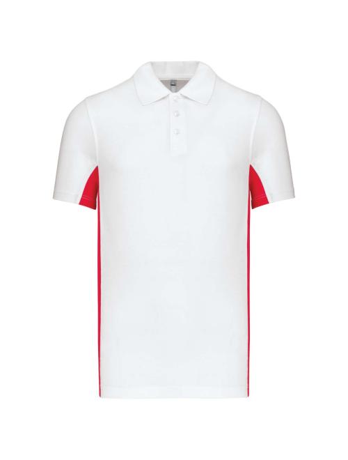 FLAG - SHORT-SLEEVED TWO-TONE POLO SHIRT FLAG - SHORT-SLEEVED TWO-TONE POLO SHIRT