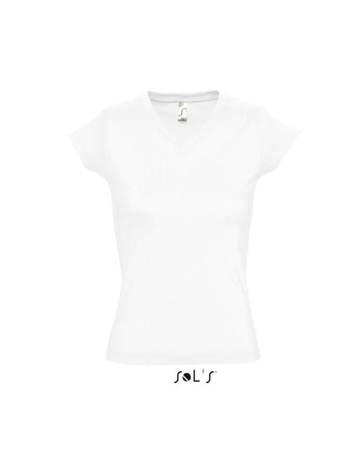 MOON WOMEN’S V-NECK T-SHIRT MOON WOMEN’S V-NECK T-SHIRT
