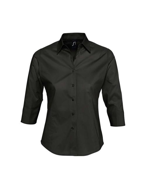 EFFECT 3/4 SLEEVE STRETCH WOMEN'S SHIRT