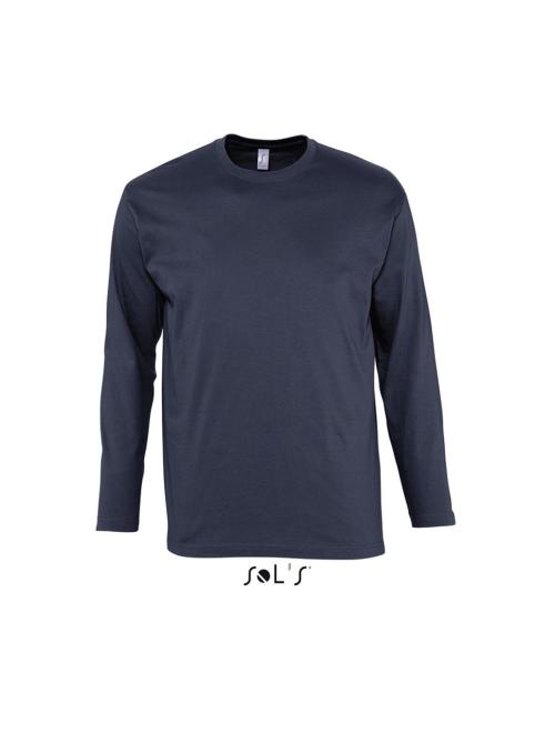 MONARCH - MEN'S ROUND COLLAR LONG SLEEVE T-SHIRT