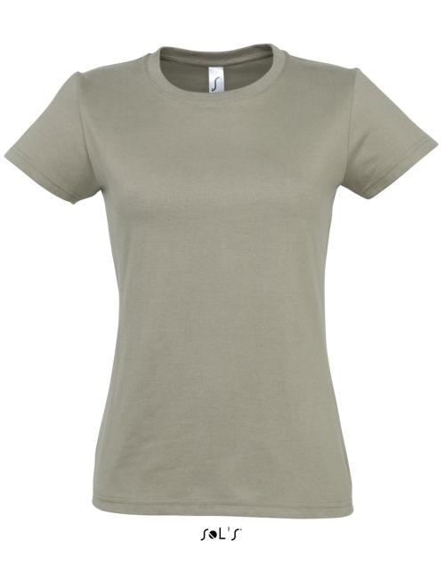 IMPERIAL WOMAN ROUND COLLAR T-SHIRT