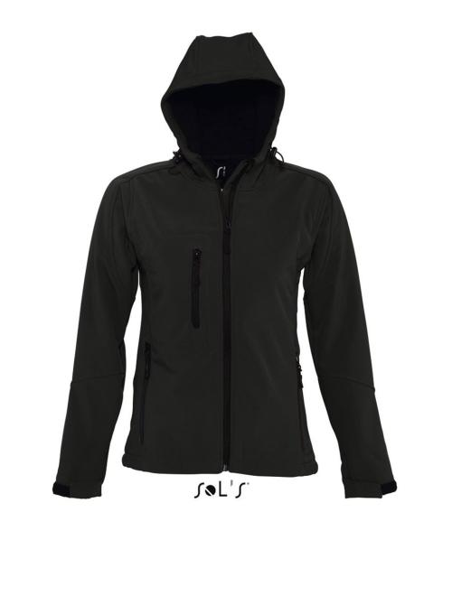 REPLAY WOMEN - HOODED SOFTSHELL REPLAY WOMEN - HOODED SOFTSHELL