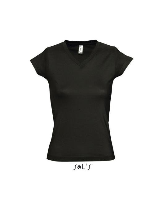 MOON WOMEN’S V-NECK T-SHIRT MOON WOMEN’S V-NECK T-SHIRT